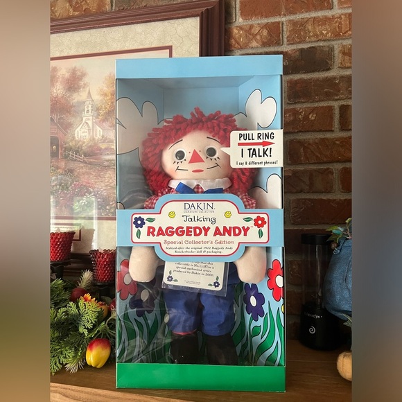 Talking Raggedy Andy Special
Collector's Edition Dakin
Signature Collection - Picture 1 of 5